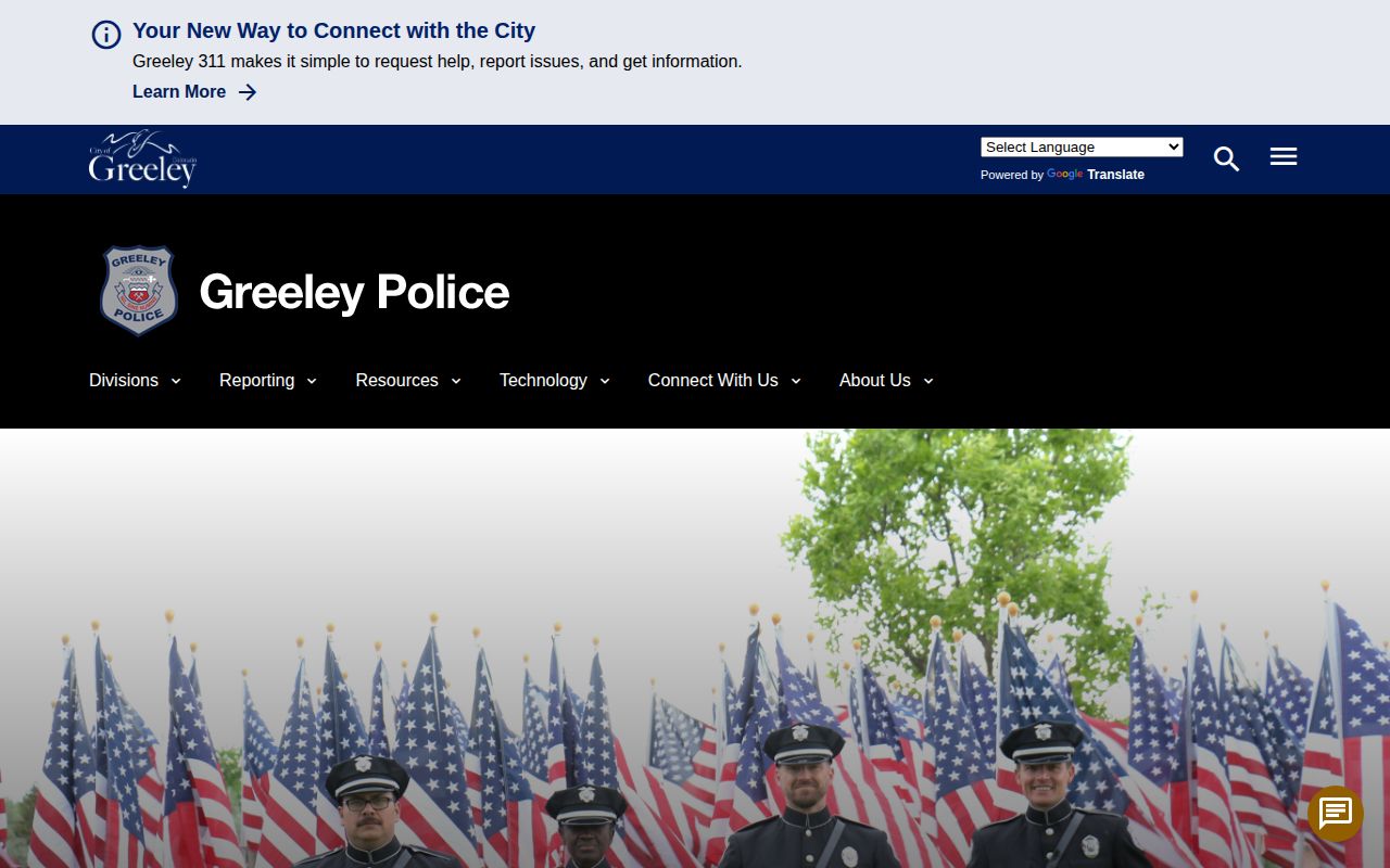 Greeley Police Department official arrest information gateway in Weld County