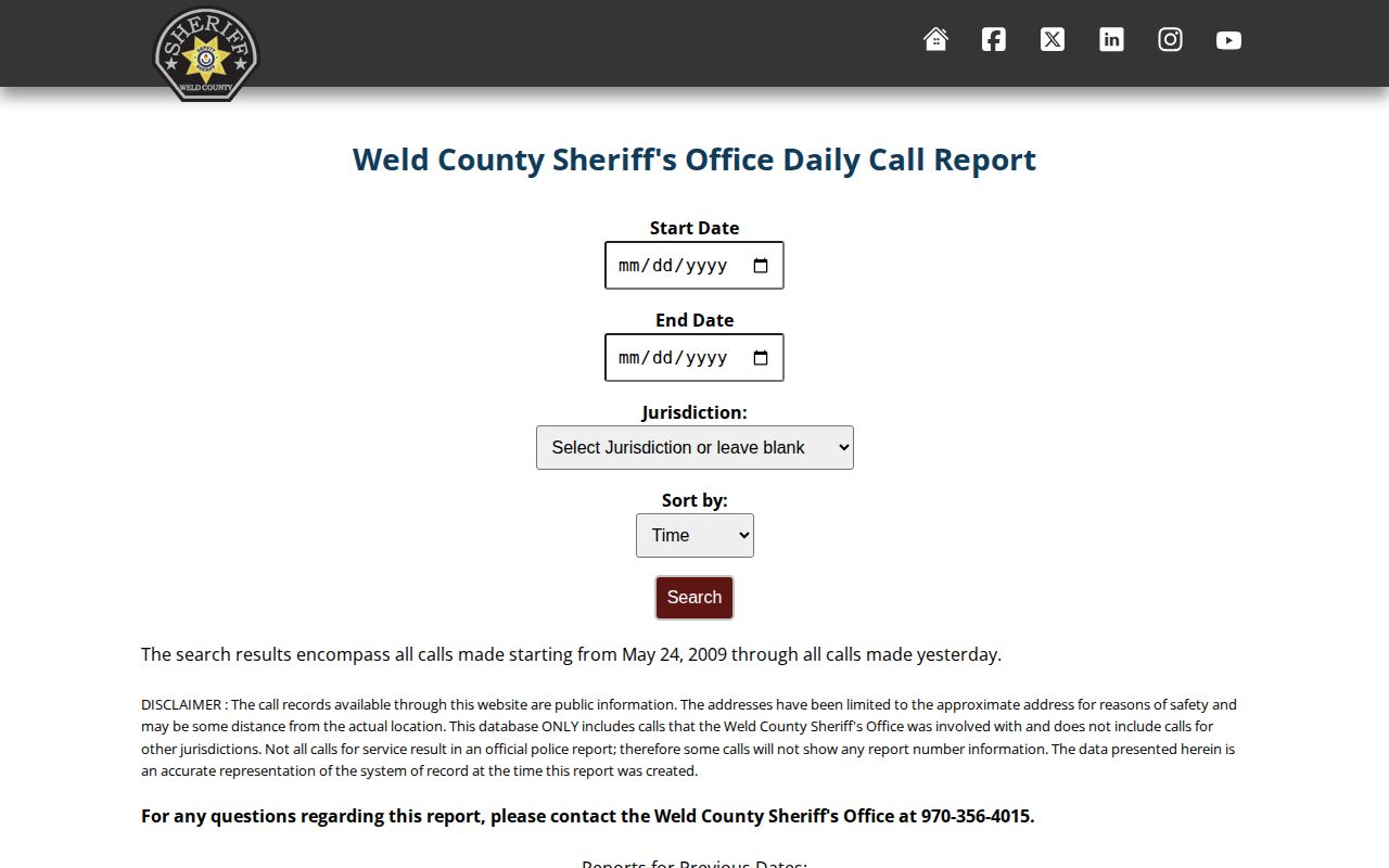 Weld County sheriff calls report separate from arrest bookings